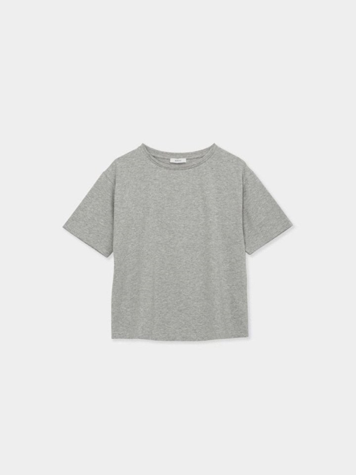 Loose Fit Double Cut Neck Tee