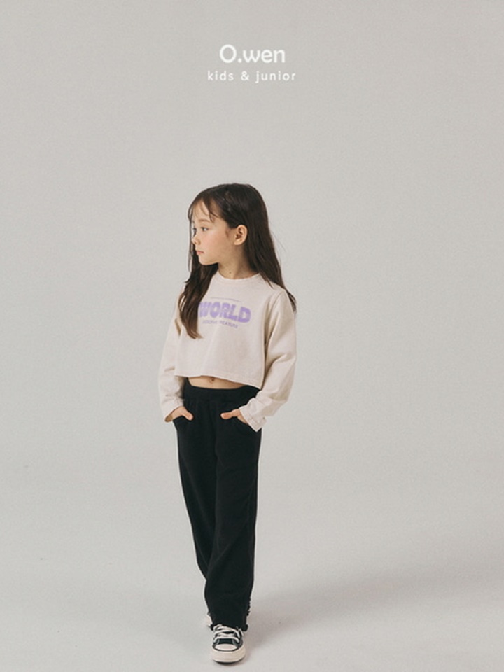 World Crop Tee