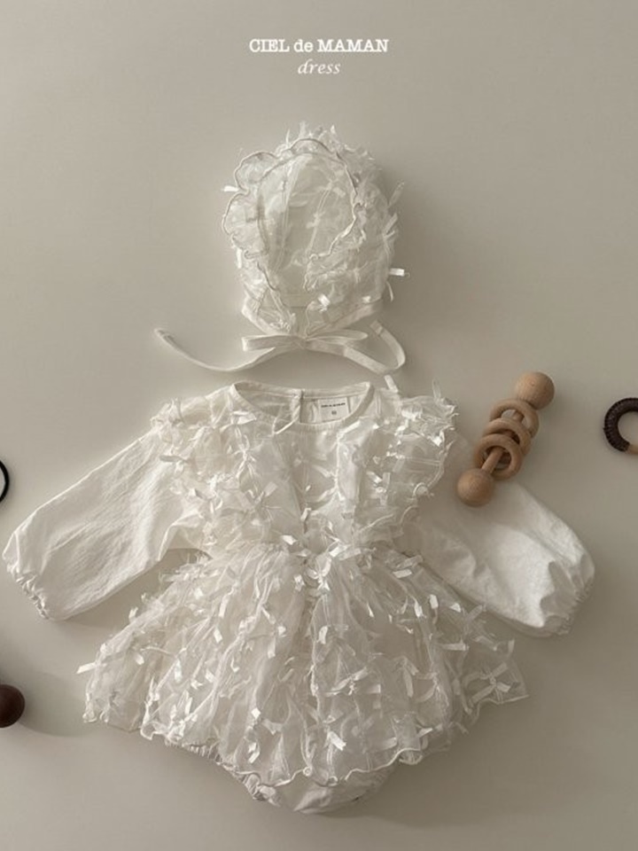 Ribbon Ballet Body Suit