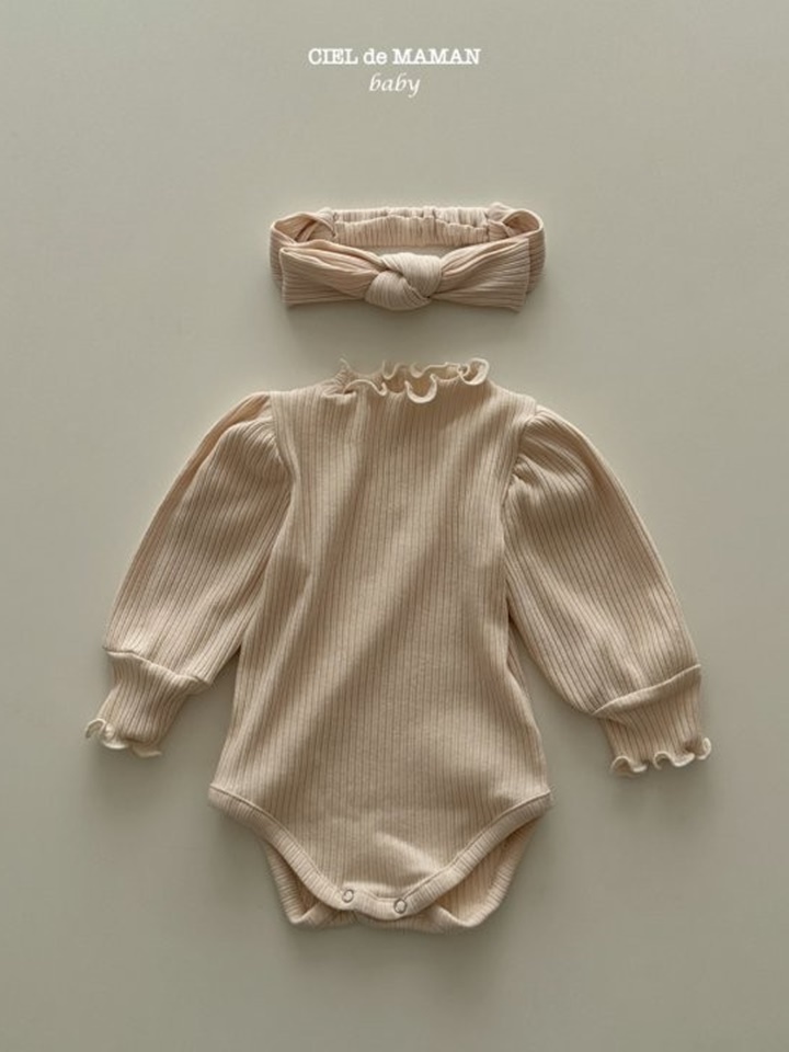 Rib Terry Body Suit