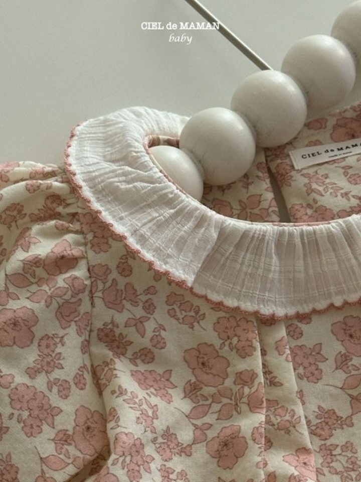 Flower Pintuck Body Suit