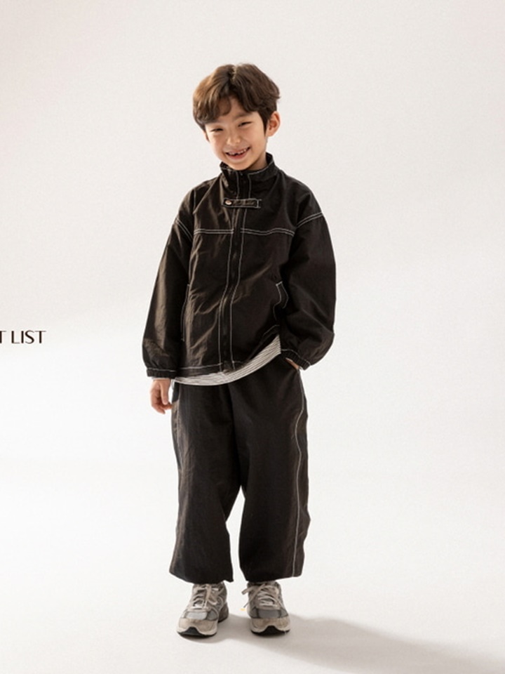 Double Stitch Jogger Pants