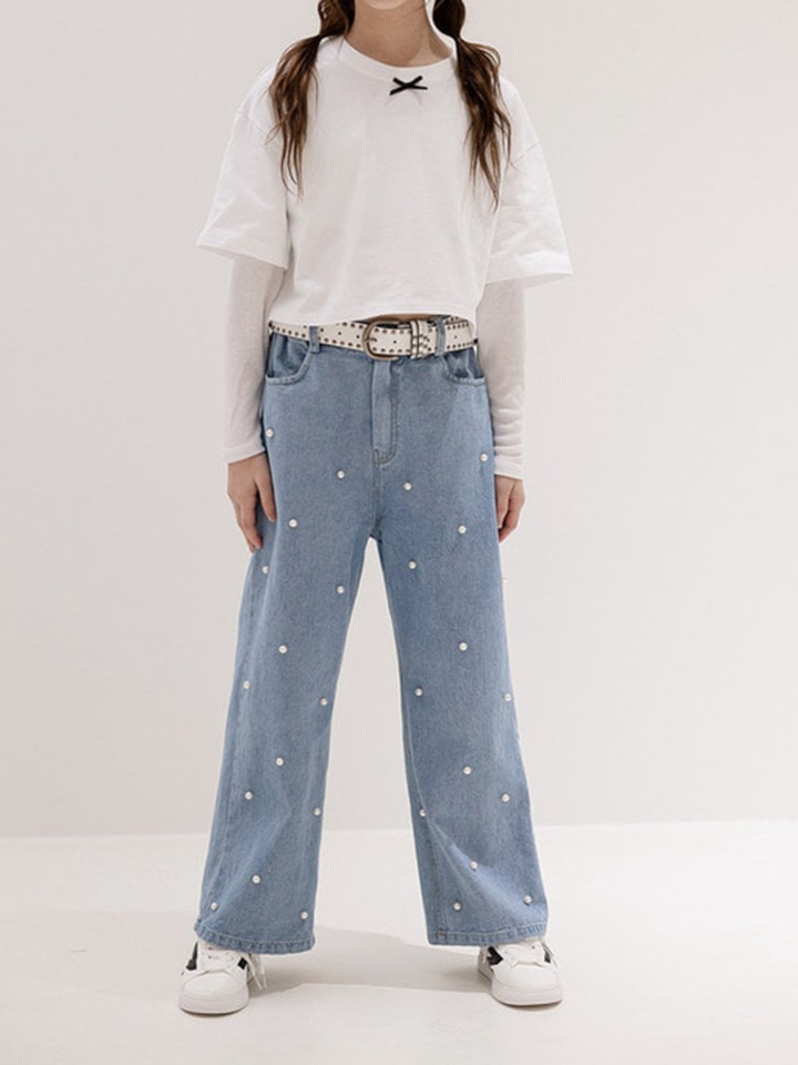 Pearl Denim Pants