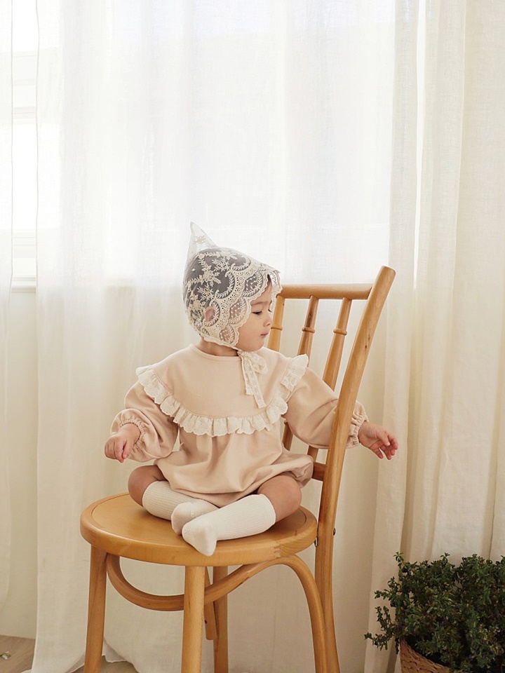 Bebe B Frill Bebe Body Suit