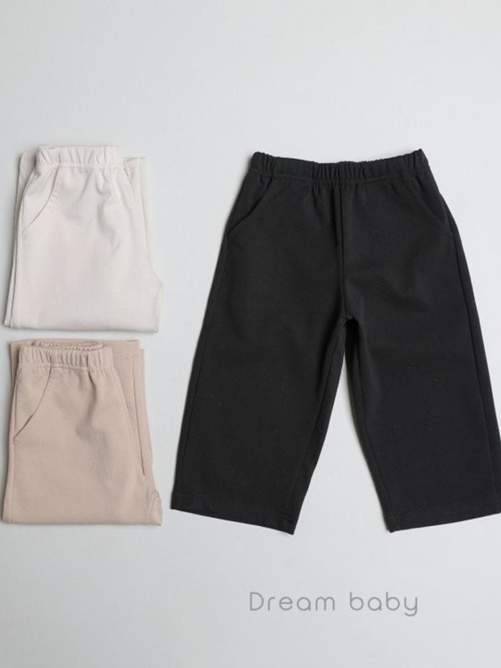 Solid Wide Pants