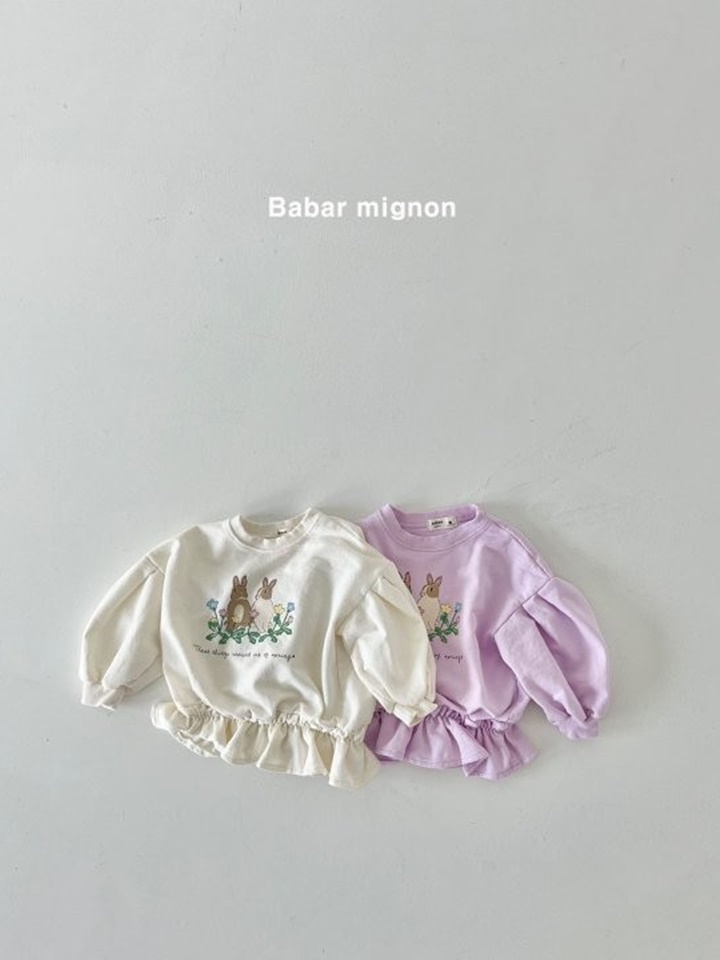 Bunny Frill Sweatshirt