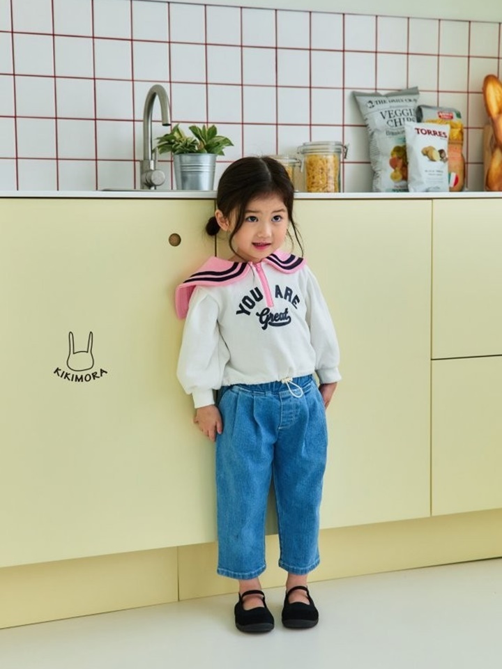 Wrinkle Denim Pants
