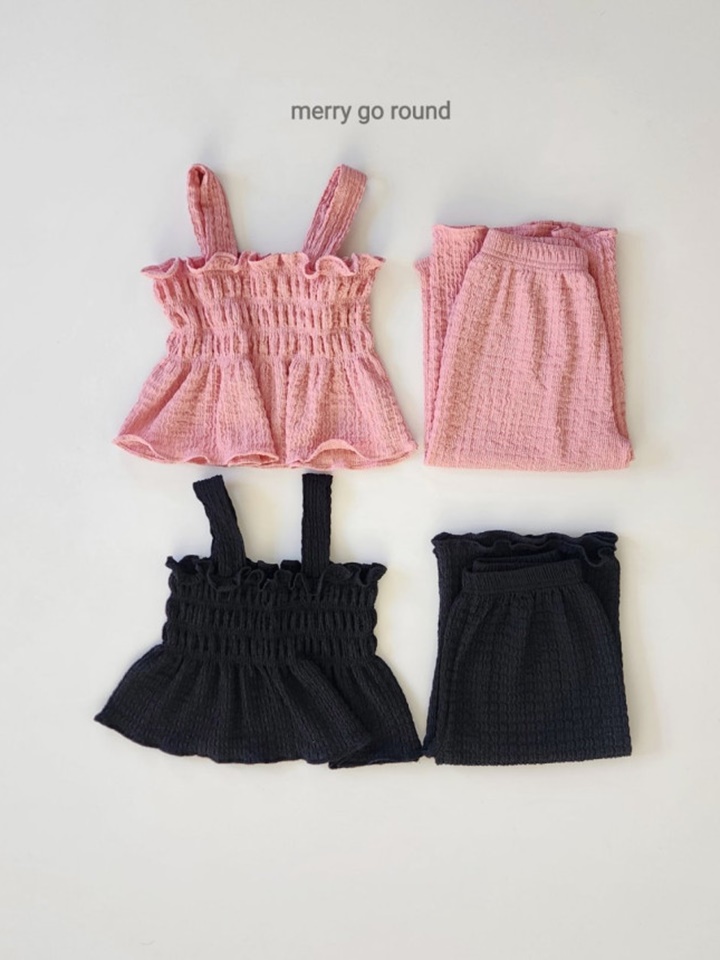Lovely Smoke Top Bottom Set