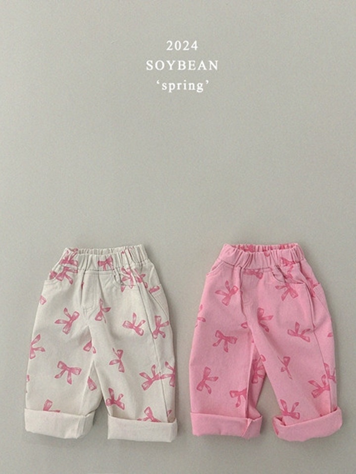 Ribbon Wide Pants