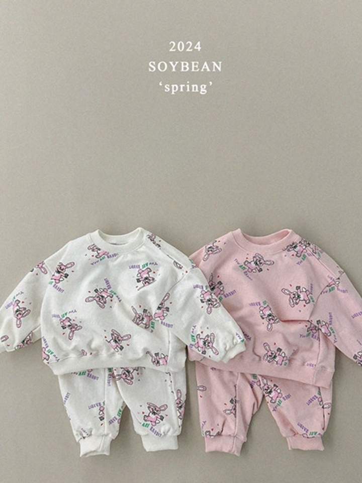 Bunny Friends Top Bottom Set