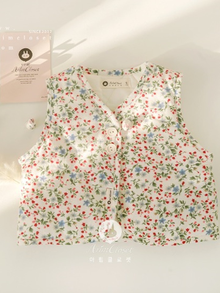 Cute Flower Baby C Vest