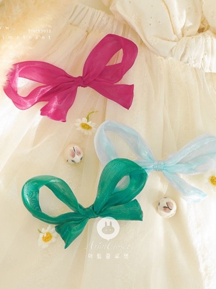 Cute Ribbon Hair Pin