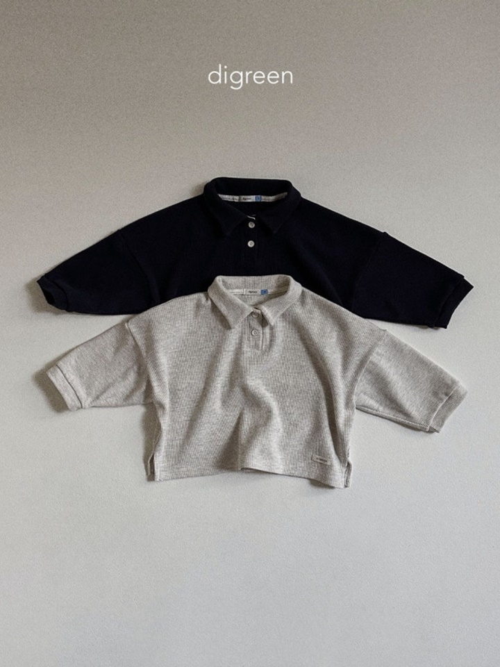 Collar Waffle Tee