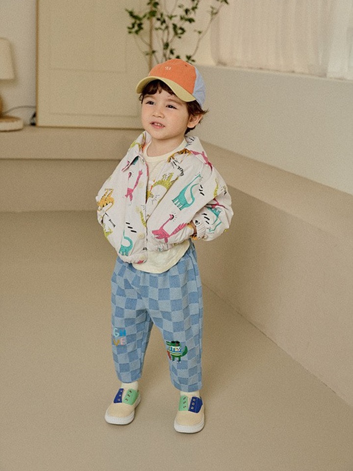 Border Check Pants