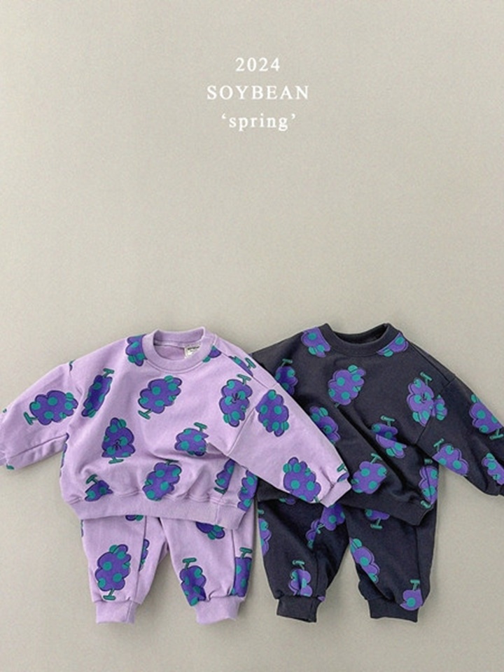 Grape Friend Top Bottom Set