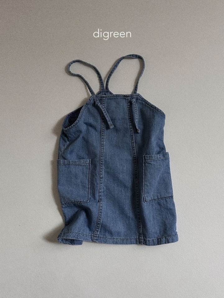 Loose Denim One-Piece
