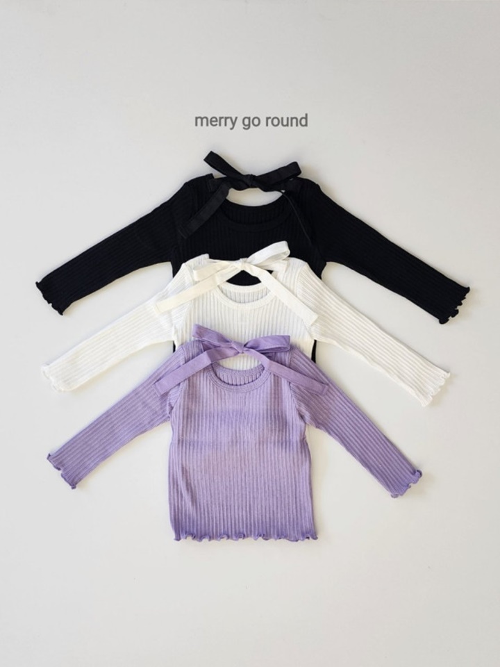 Rib Ribbon Tee