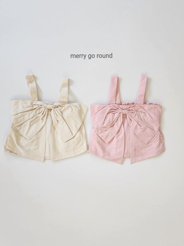 Ribbon Sleeveless