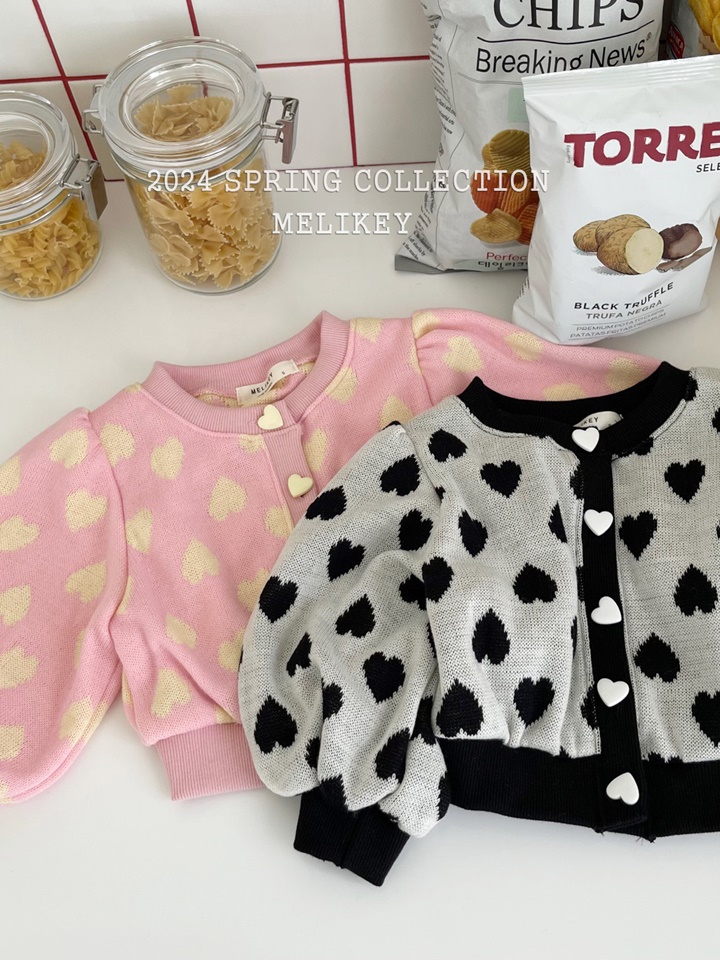 Heart Knit Cardigan