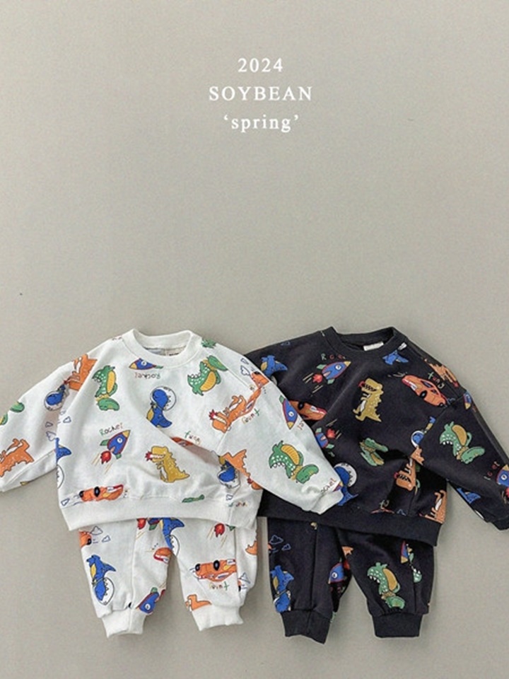 Dinosaur Roar Top Bottom Set