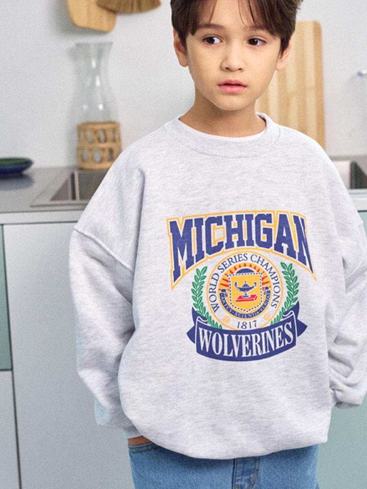 White Michigan Sweatshirt