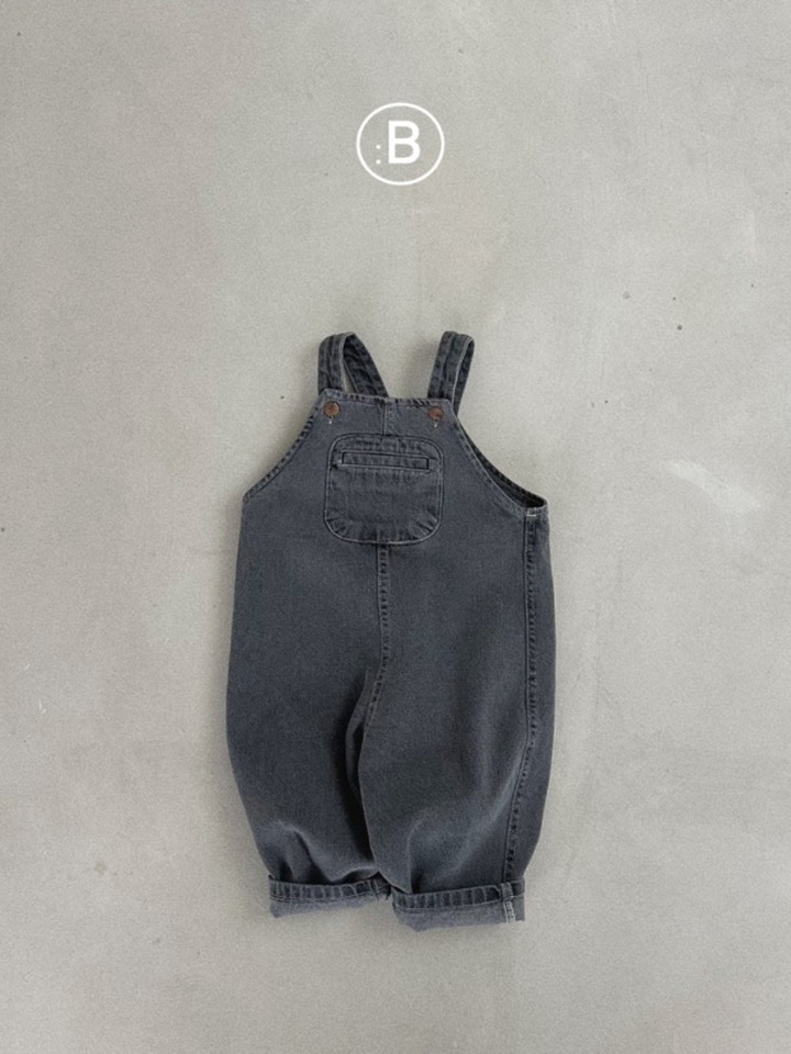 Kku Kku Denim Dungarees Pants
