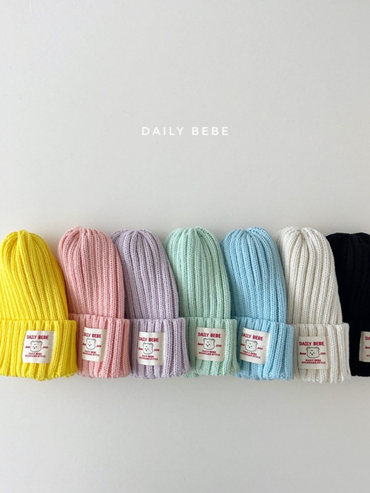 Patch Long Beanie