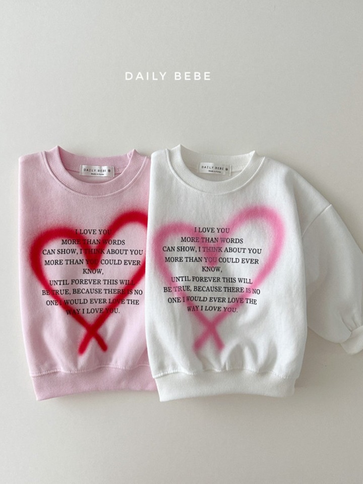 Heart Spray Sweatshirt