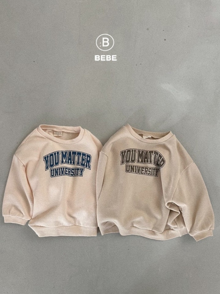 Bebe Matte Sweatshirt