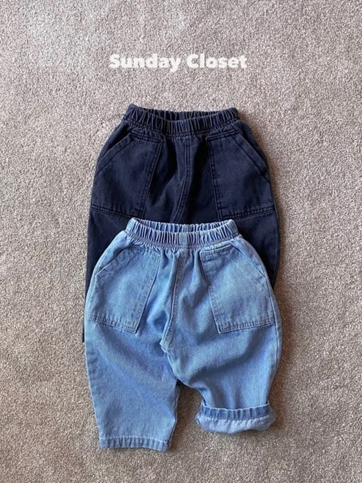 Pocket Balloon Denim