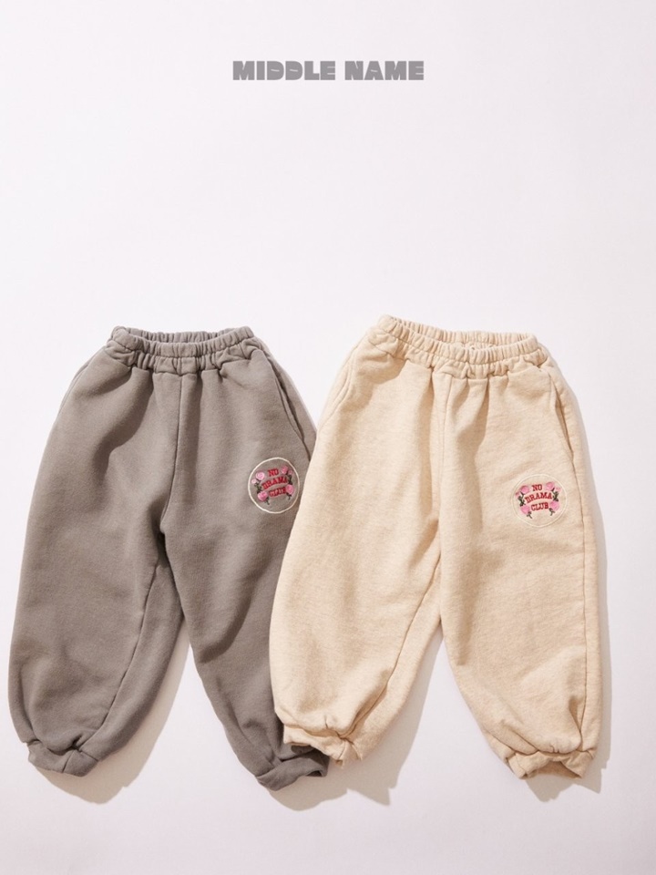 Flower Embroidery Pants