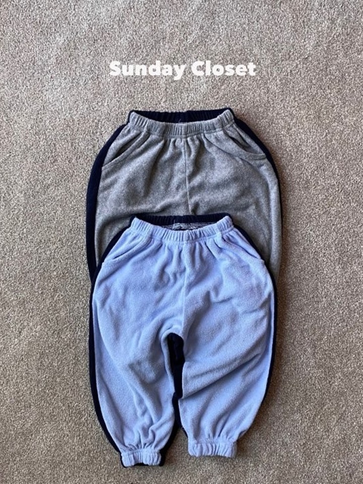 Terry Color Jogger