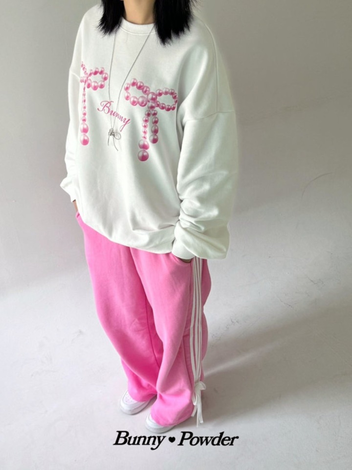 Adult Pearl Ribbon Sweatshirt