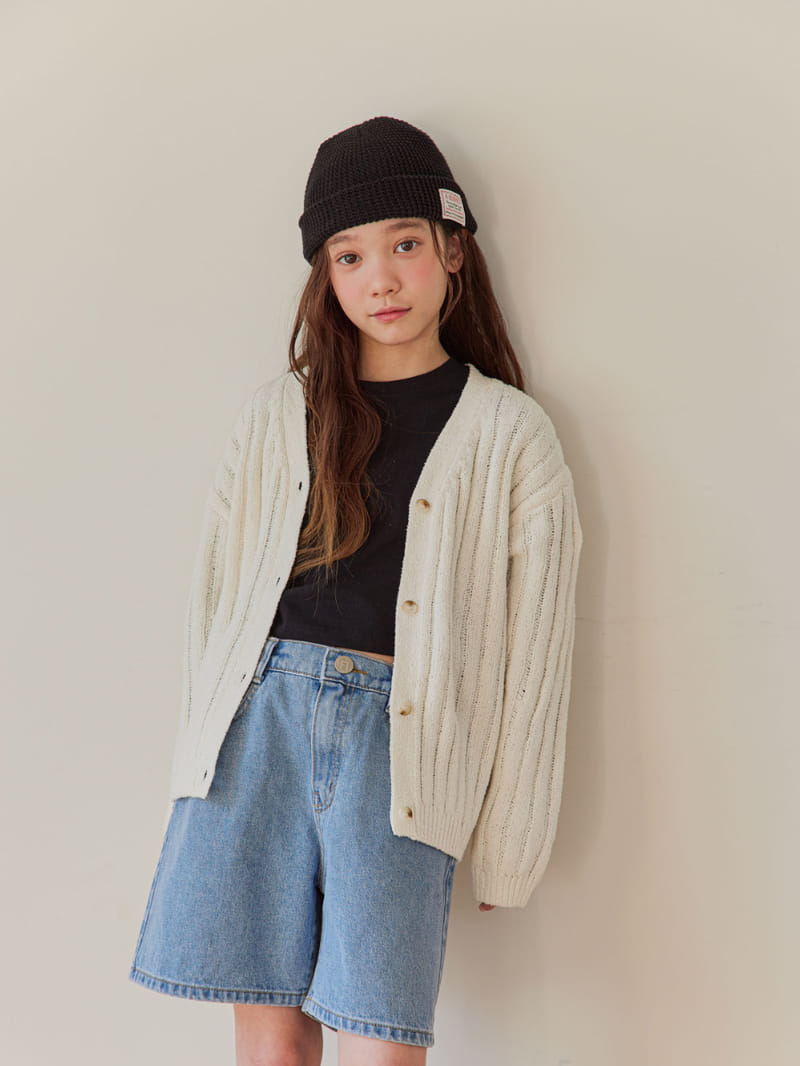 A-Market - Korean Children Fashion - #kidzfashiontrend - Denim Shorts - 4