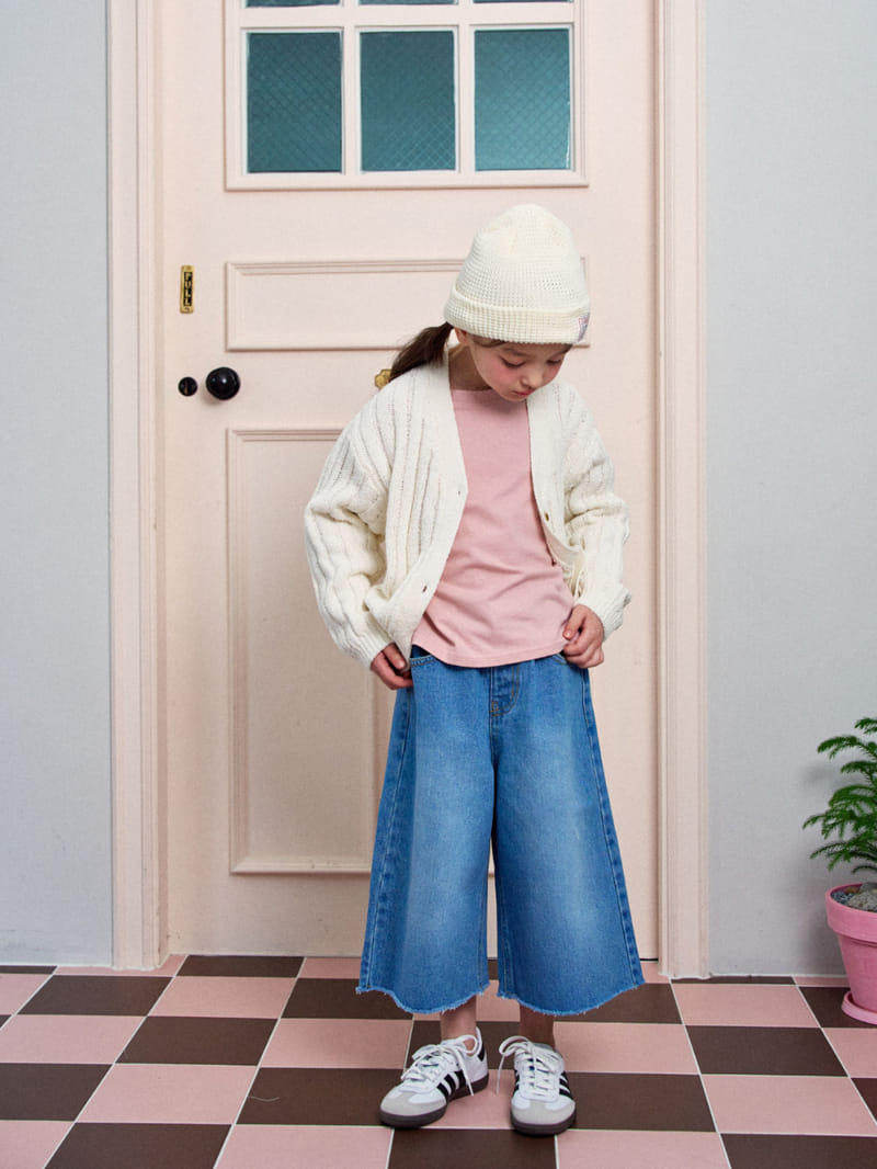 A-Market - Korean Children Fashion - #Kfashion4kids - Croppeed Denim Shorts - 2