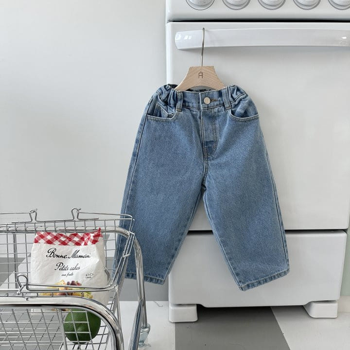 A-Market - Korean Children Fashion - #childofig - 506 Denim Pants - 2
