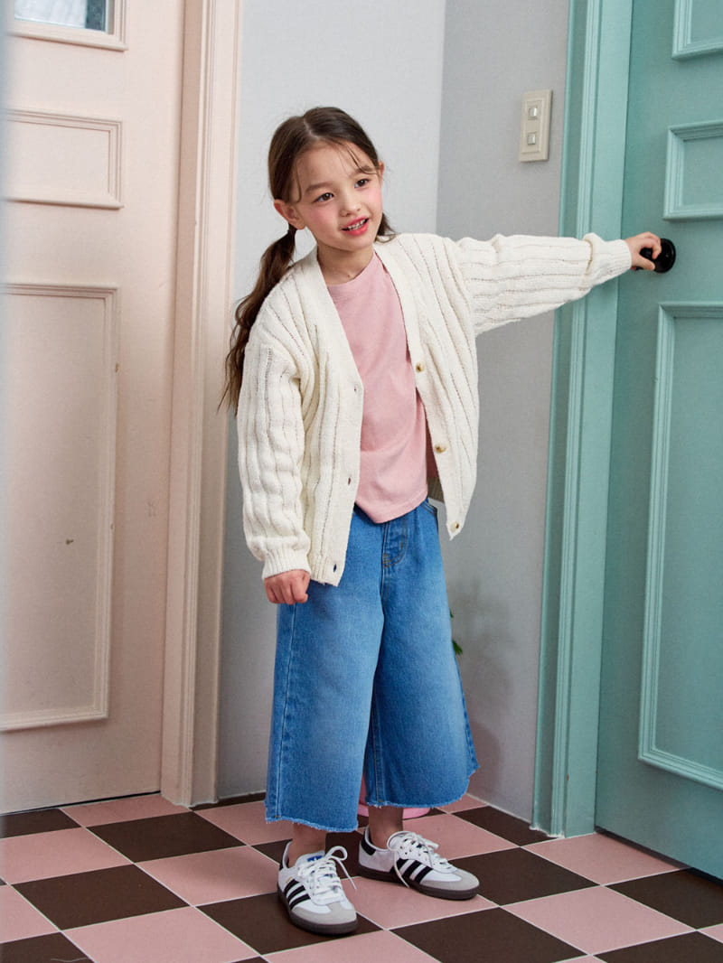 A-Market - Korean Children Fashion - #childofig - Croppeed Denim Shorts - 10