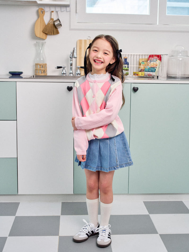 A-Market - Korean Children Fashion - #designkidswear - Argyle Cardigan - 10