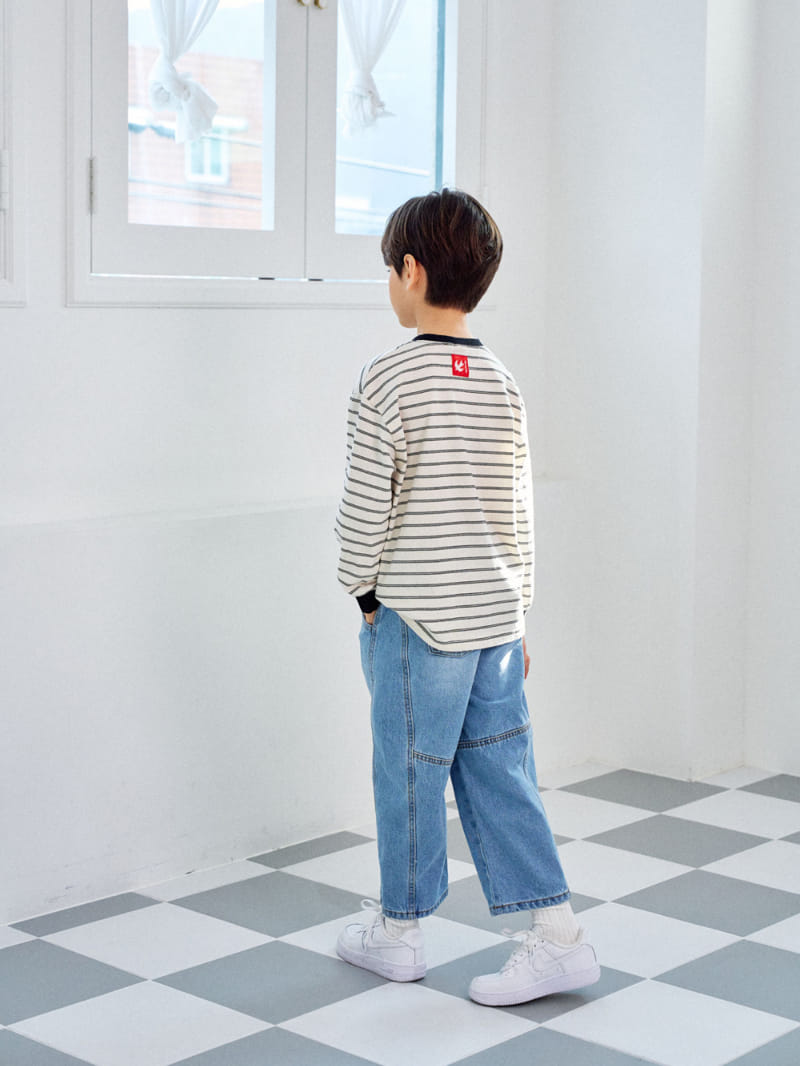 A-Market - Korean Children Fashion - #discoveringself - Vintage Denim Pants - 6