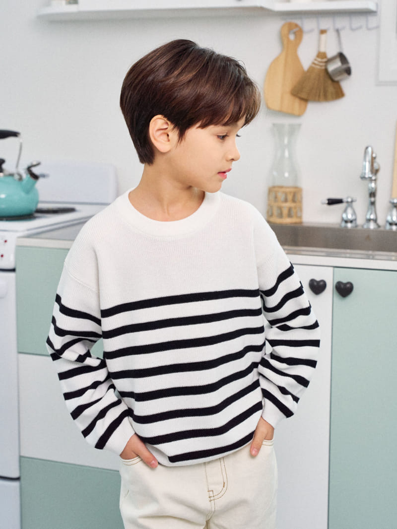 A-Market - Korean Children Fashion - #kidsshorts - Malang Round ST Knit - 2