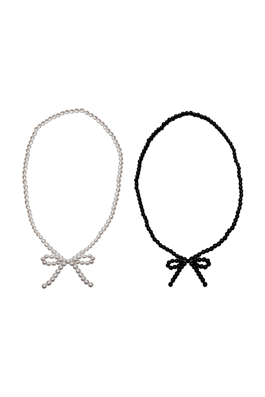 A-Market - Korean Children Fashion - #kidzfashiontrend - Pearl Ribbon Necklace - 2