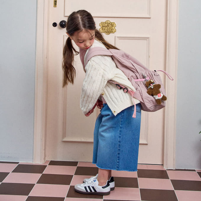 A-Market - Korean Children Fashion - #kidzfashiontrend - Croppeed Denim Shorts