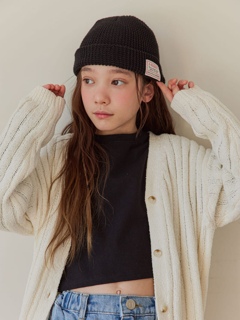A-Market - Korean Children Fashion - #kidzfashiontrend - Waffle Beanie - 7