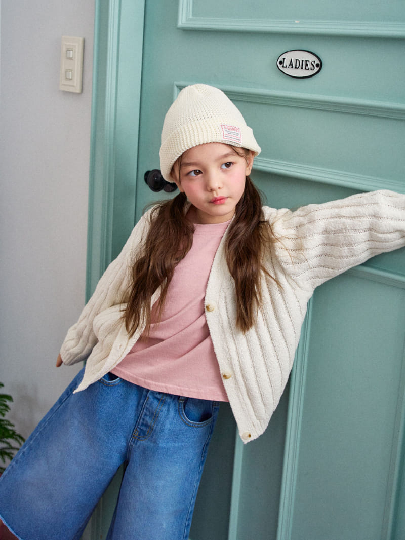 A-Market - Korean Children Fashion - #littlefashionista - Croppeed Denim Shorts - 3