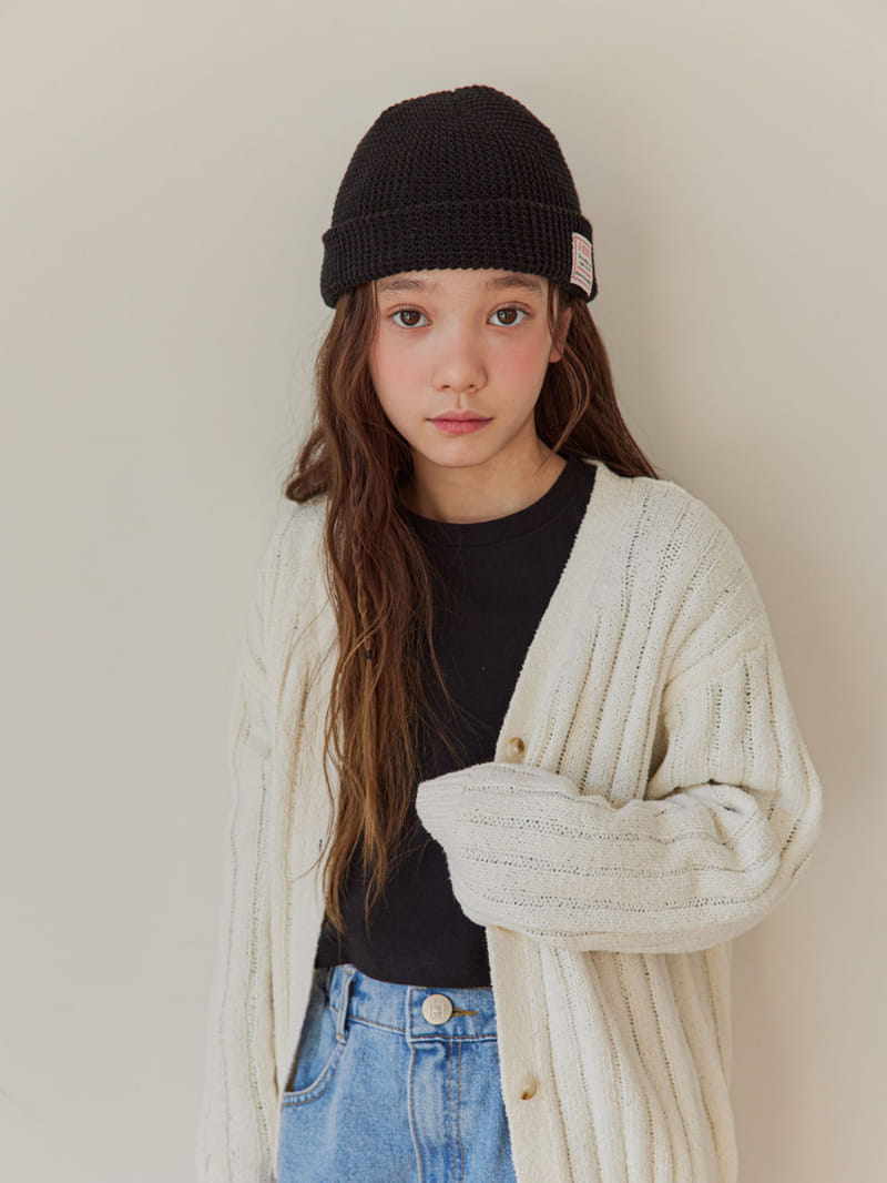 A-Market - Korean Children Fashion - #minifashionista - Waffle Beanie - 11