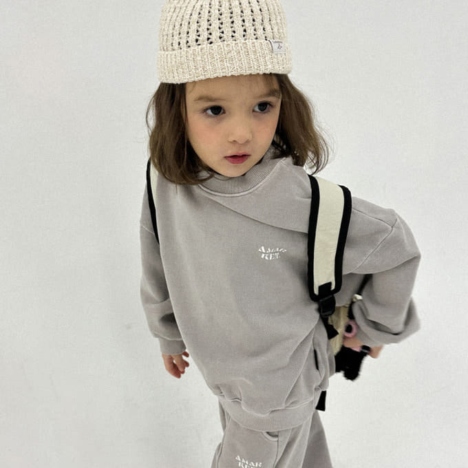 A-Market - Korean Children Fashion - #minifashionista - Pigment Sweatshirt