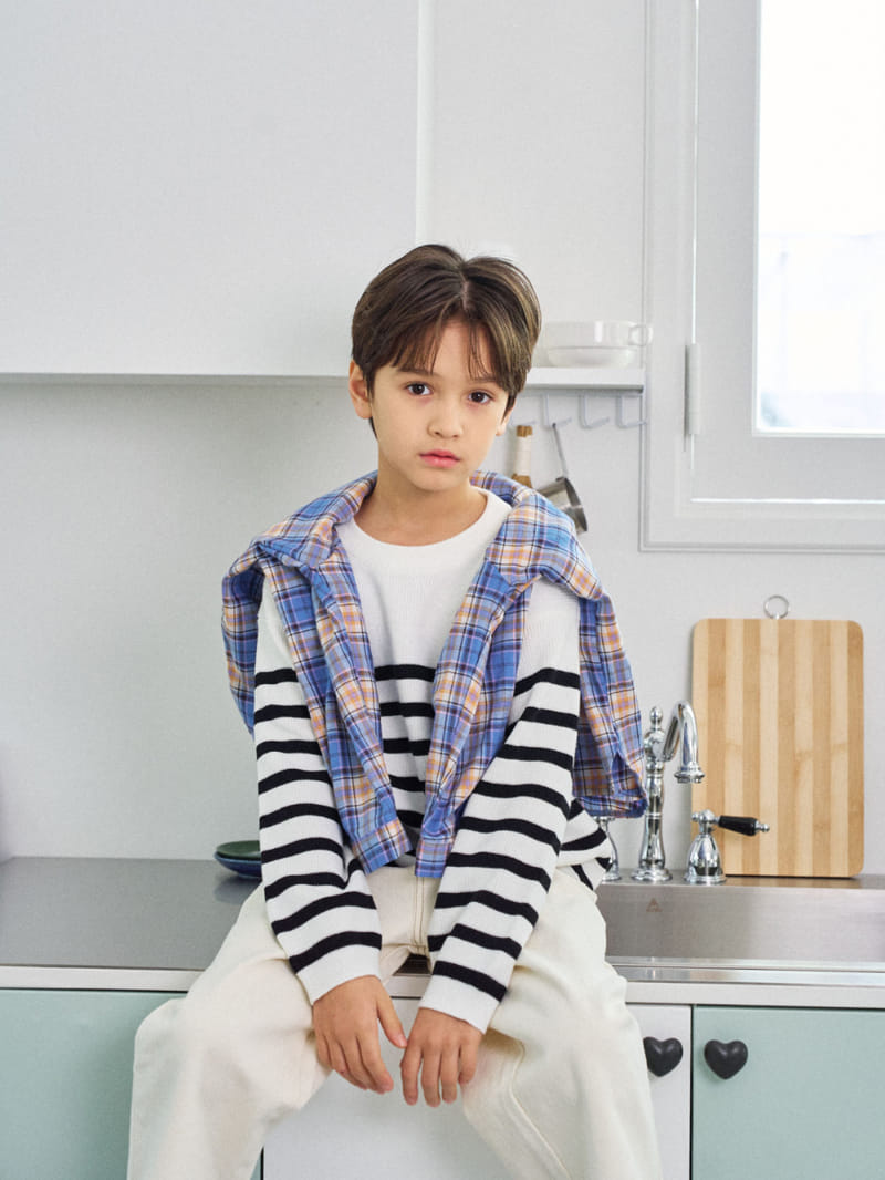 A-Market - Korean Children Fashion - #todddlerfashion - Malang Round ST Knit - 10