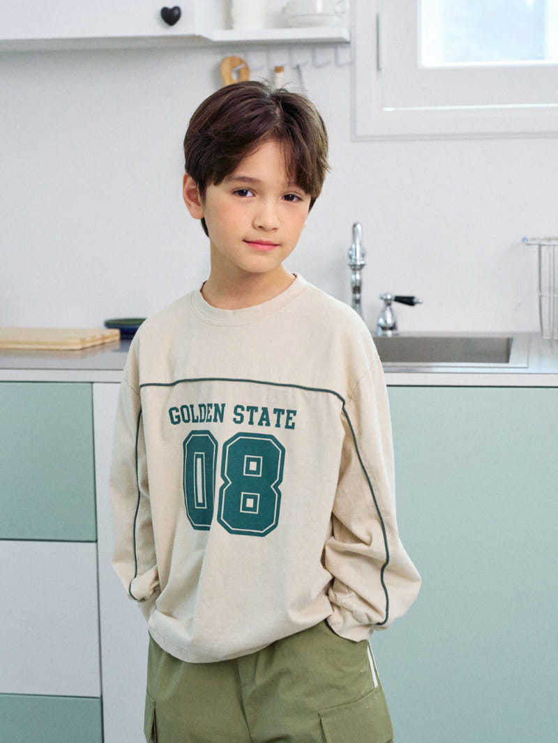 A-Market - Korean Children Fashion - #toddlerclothing - 08 String Line Tee - 5