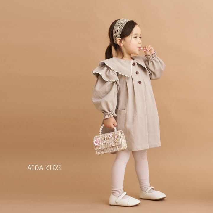 Aida - Korean Children Fashion - #prettylittlegirls - Mine Wing One-Piece - 3