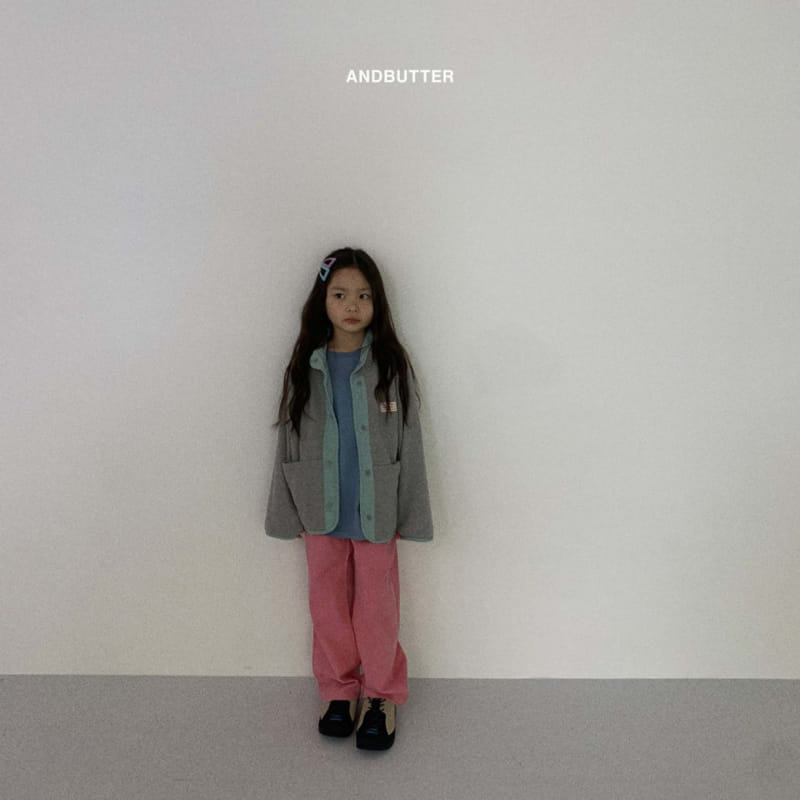 Andbutter - Korean Children Fashion - #childofig - Pocket Dyeing Pants - 6